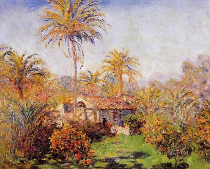 Claude Monet Small Country Farm in Bordighera